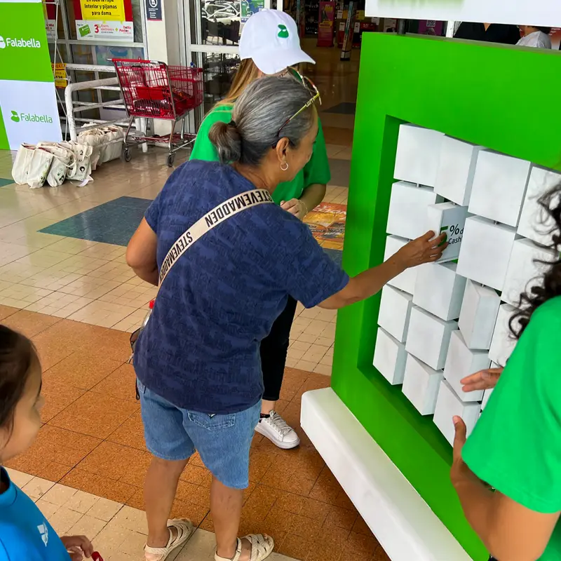 Falabella — Activación en Punto de Venta