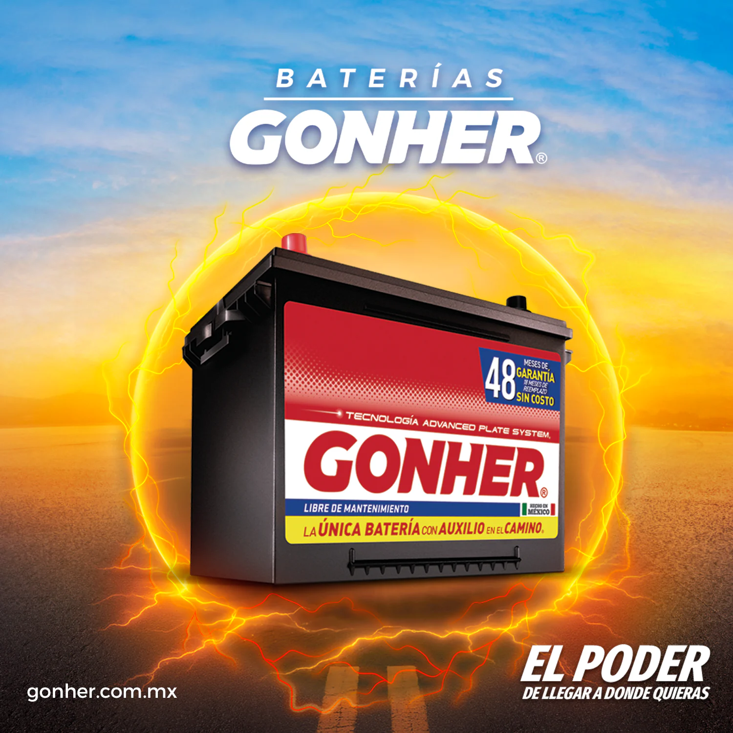 Campaña de baterías Gonher: El poder de llegar a donde quieras
