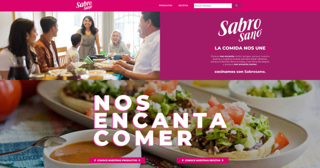 Portafolio Sabrosano Web Nosotros - Avada 360