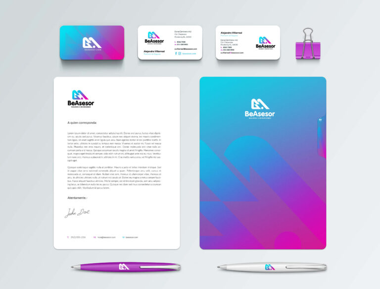Portafolio Branding BeAsesor - Avada 360